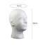 Support pour perruque à tête de mannequin en mousse pour homme - Taille réaliste, présentoir durable pour perruques, chapeaux et accessoires