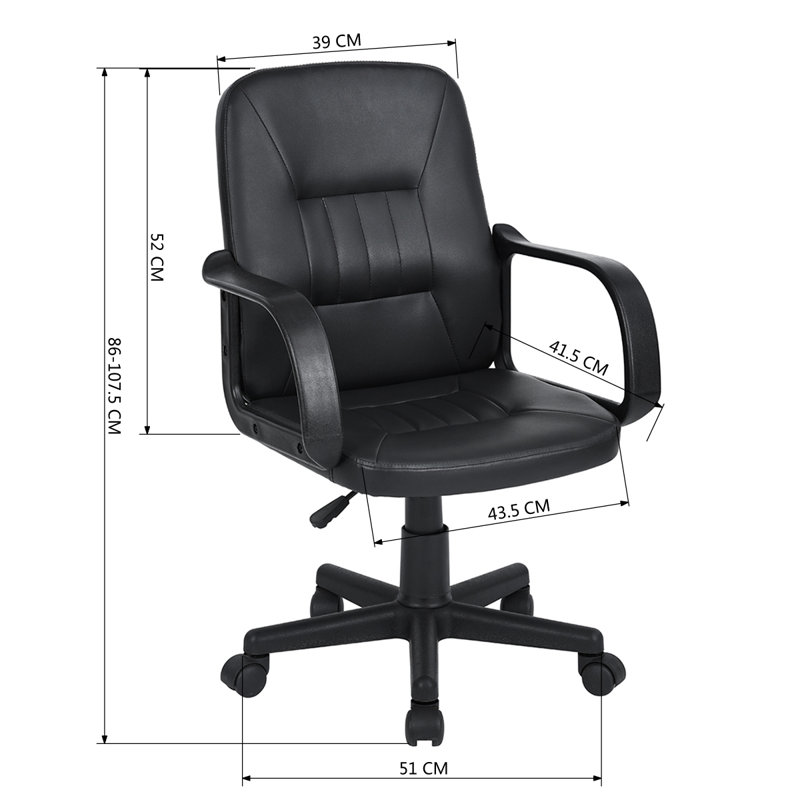 Cerritos Office Chair, Black