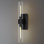 Luminaires de meuble-lavabo modernes avec appliques en tube de verre, lampes murales de base pour chambre à coucher, salon et couloir