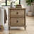 Aleana Traditional 21.5" H 2 Drawer Nightstand With Tapered Leg