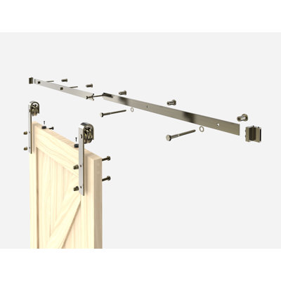 Sliding Standard Single Door Barn Door Hardware Kit