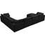 Velours réversible Atis de 140 po de largeur avec repose-pieds-51607942