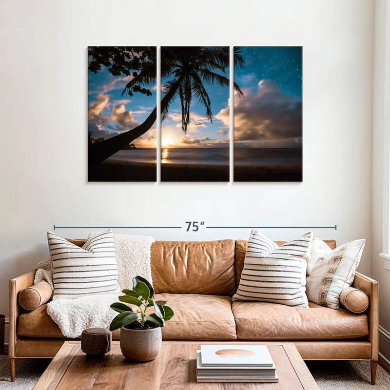 Kerrick Paradise At Night, H 36 po x l 57 po