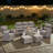 Amaris 7-Piece Outdoor Wicker Patio Conversation Set With Fire Pit Table, Swivel Gliders And Ottomans-436450005-436450004-436450006