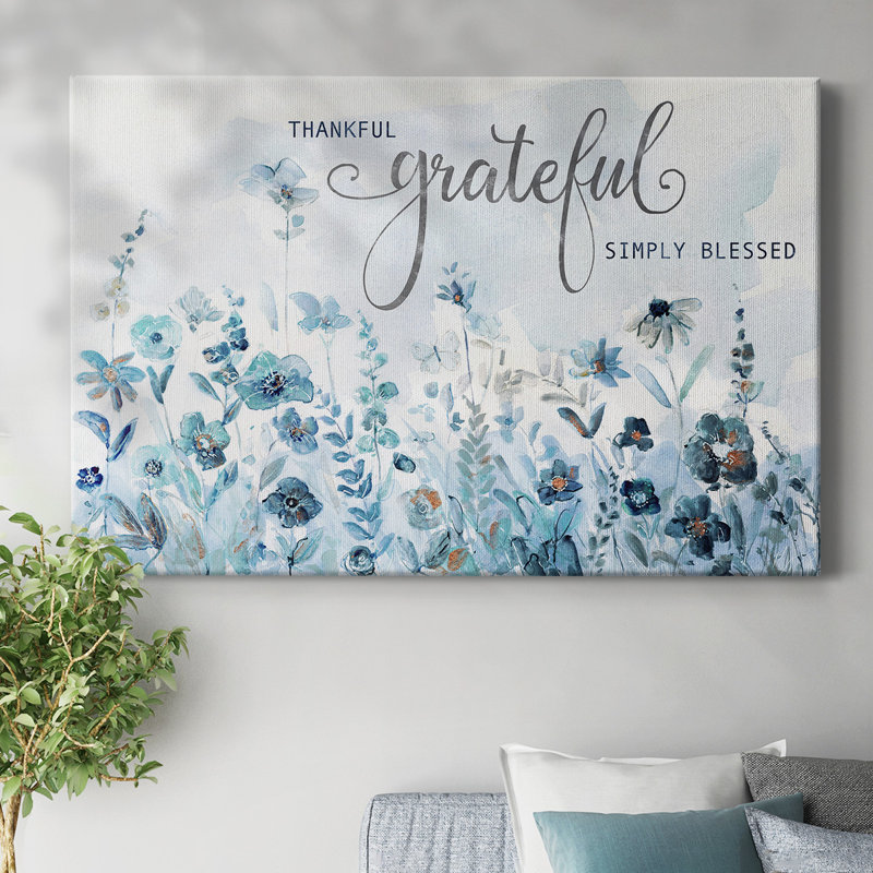 Toile tendue scintillante prairie-galerie, H 40 po x l 60 po