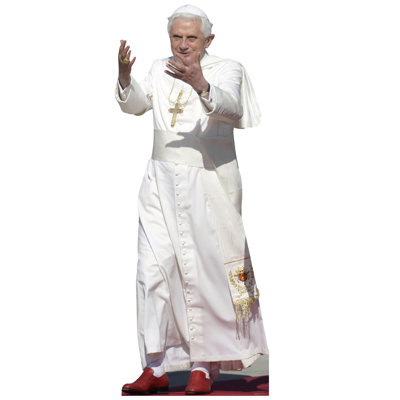 Pope Emeritus Benedict Cardboard Standup