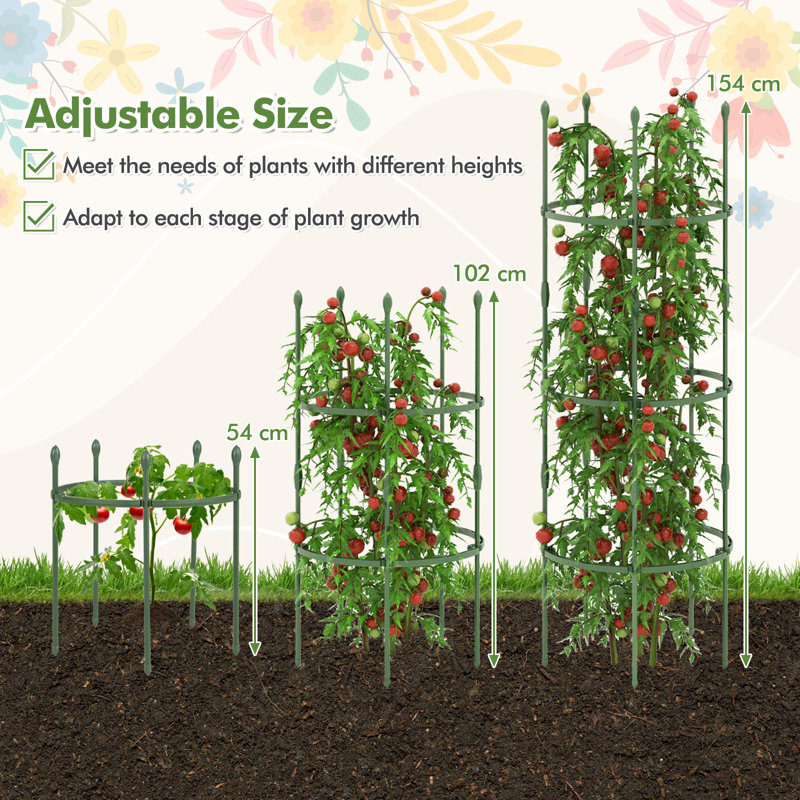 Sheldrake 154cm H x 50cm W Metal Obelisk Trellis