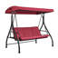 3 Person Porch Swing with Canopy