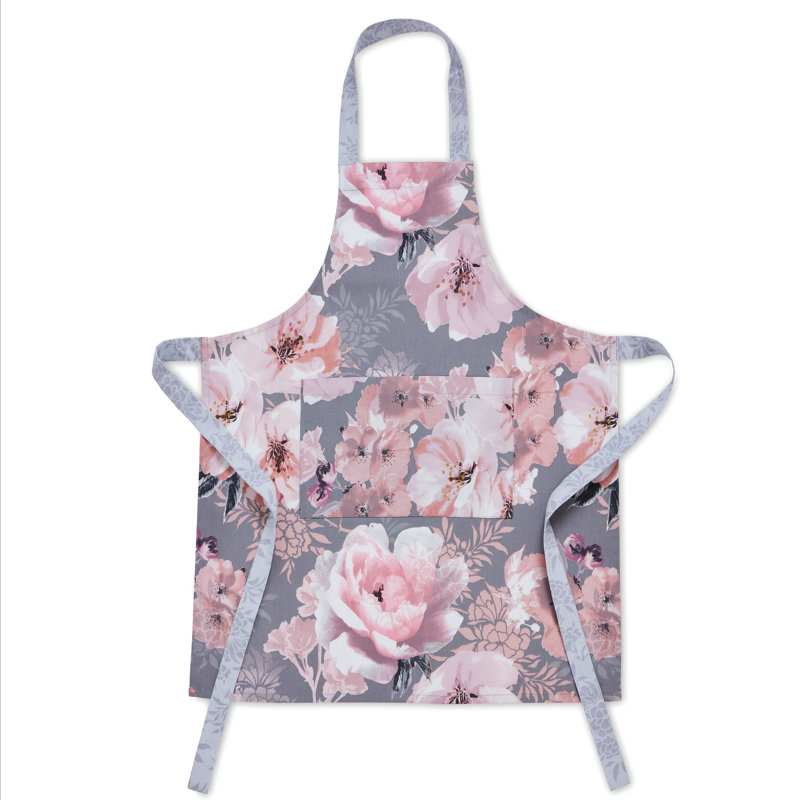 Dramatic Floral 100% Cotton Apron