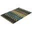 Contemporary One-of-a-Kind Rectangle 4'6" X 6'5" Hand Knotted Area Rug