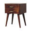 Table de chevet en bois massif Kenit