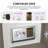 21 Inch Tall Modern Smart Pine Wood Microfiber Leather Safe Nightstand in 7 Colors with Password Key Lock Wireless Charging USB Three Color Light and Bluetooth Speaker-1477088609