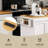 74.8" Kitchen Island with Extendable Dining Table and Storage-1286163155