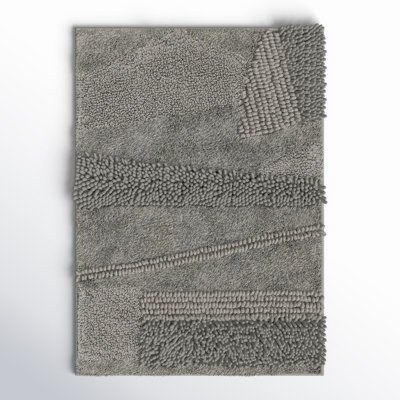 Laverne Solid Cotton Bath Rug