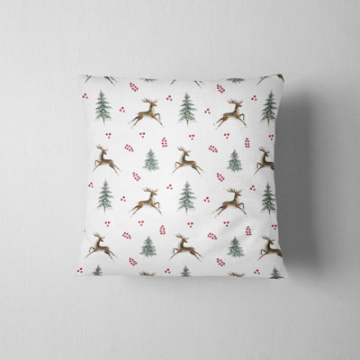 Housse de coussin Reindeer Holiday