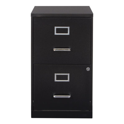 14.25'' Wide 2 -Drawer Steel File Cabinet