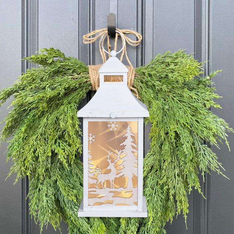 13'' Battery Powered Outdoor Lantern