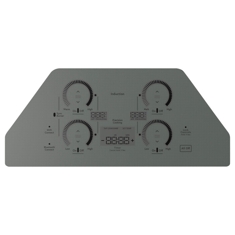 Café 30" Electric Cooktop with 4 Elements, Stainless Steel