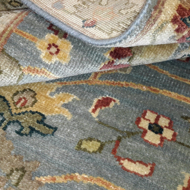 Oriental Area Rug in Blue