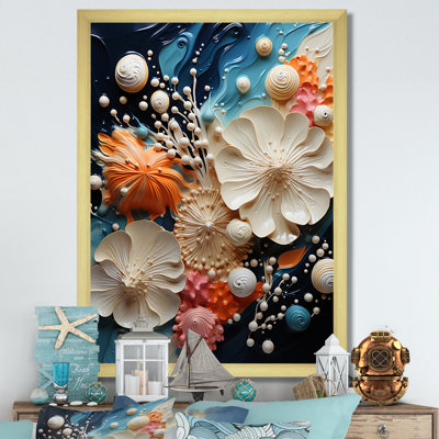 Seacreature Reflections I sur impression sur toile