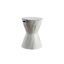 Tabouret de jardin tambour en céramique 17,25 po African Traditional