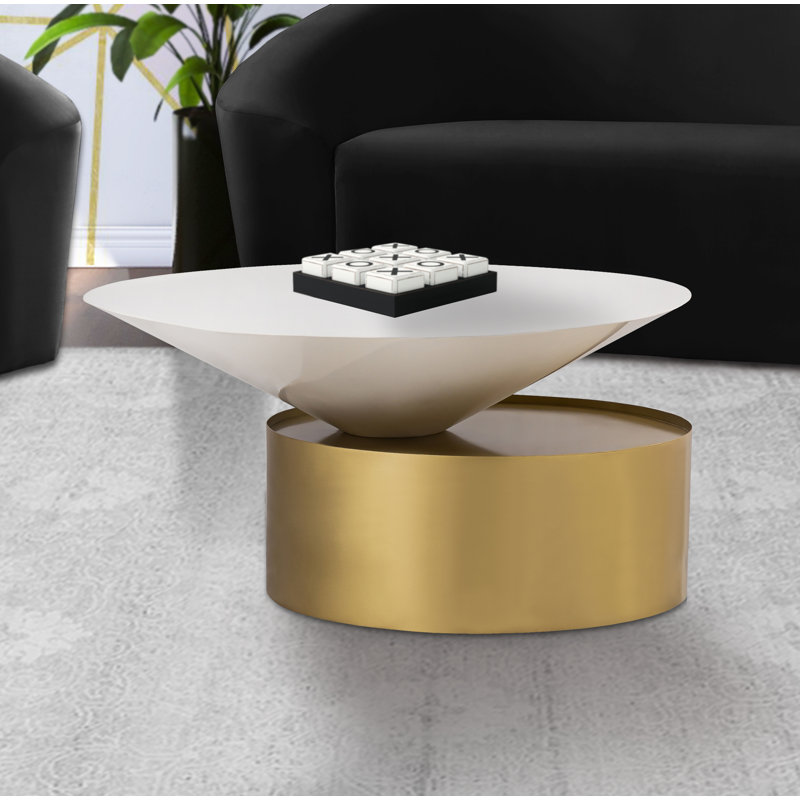Table basse Damon Aigne, Or