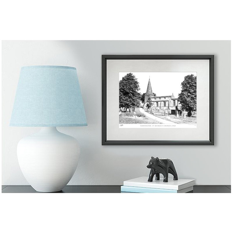 Taddington, St Michael's Church C1960 - Single Picture Frame Print, 45cm H x 60cm W x 2.3cm D