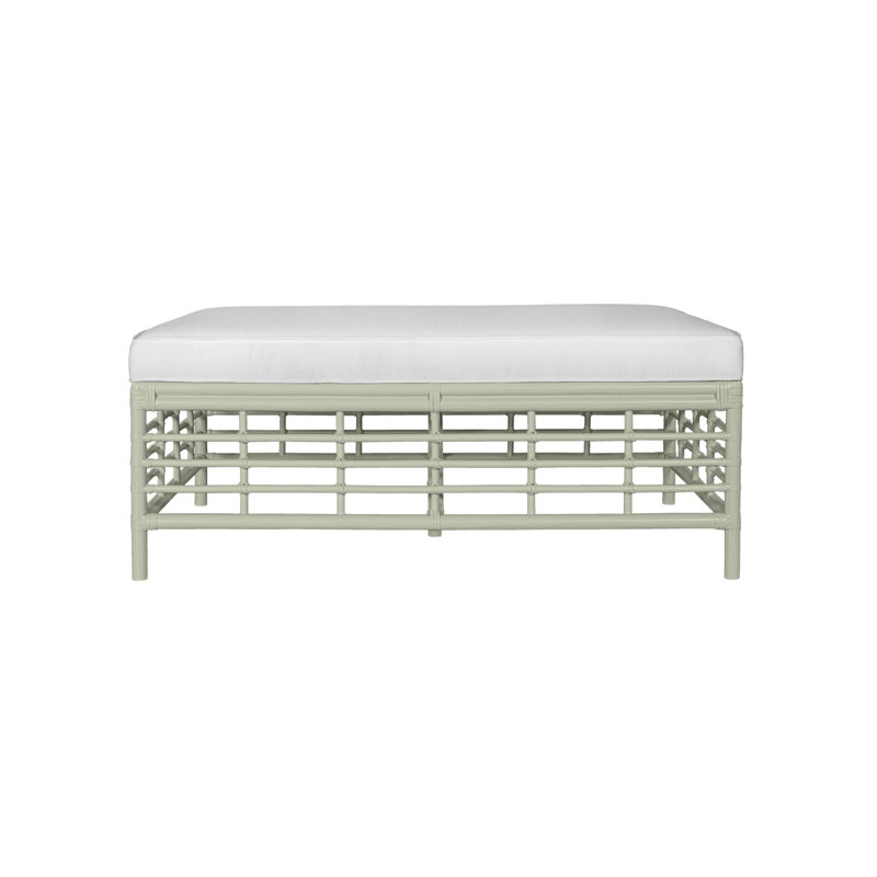 Luna Ottoman, Celery Green