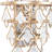Fleur 2-Light Wall Sconce - French Gold