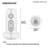 Pull Down Spray Head Replacement Parts for Kitchen Faucet 3 Modes with 11 Adapters-98448290
