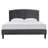 Modway Alessi Performance Velvet Platform Bed-393905111-393905108
