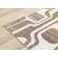 Tapis géométrique abstrait crème Amabilia-906429301