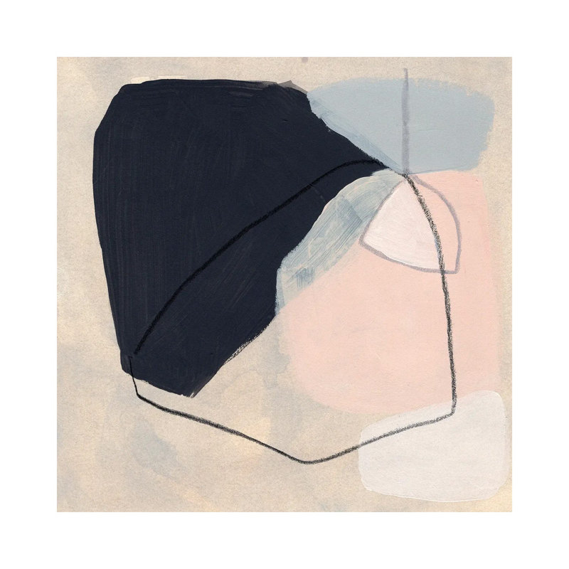 Keystone I by June Erica Vess - Wrapped Canvas Print, 93.98 cm H x 93.98 cm W x 3.175 cm D