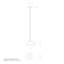 Kloud 1 - Light Single Globe Pendant-92873136-92435517-92435516