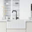 Robinet de bar de cuisine à poignée simple H 14 po Cass-88469126