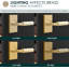Paquet de 1 poignée de porte d'intimité Mega Handles Ridge-131666732-131666733-131666735