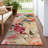 Machine Washable Indoor/Outdoor Jenning ACN2264 Floral Rug-765123337