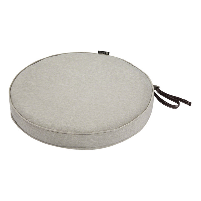 Coussin de siège d'extérieur Pina, Gris chiné, H 2 po x l 15 po x p 15 po