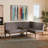 Gitano Polyester Upholstered Bench