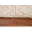 Tapis ivoire en laine fait à la main marocain 3 x 4