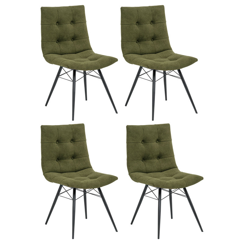 Chaise d'appoint rembourrée Virlinda, Forêt