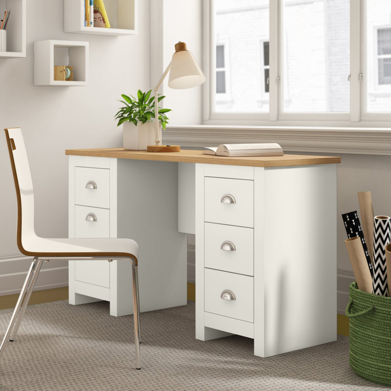 Leyla Writing Desk, Cream