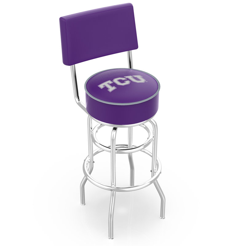 NCAA 30" Swivel Bar Stool, TCU