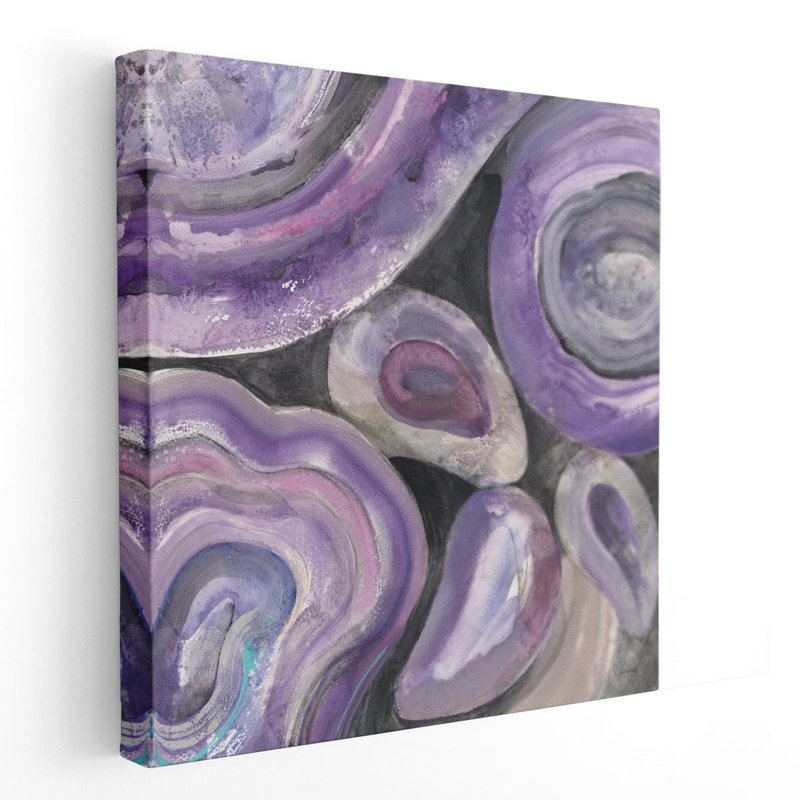 Circle Rain - Canvas Print Wall Art, 30" H x 30" W