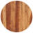  Table Top Solid Wood Acacia Round 0.59"-0.63" 27.6"