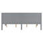 Lit de jour double, gris