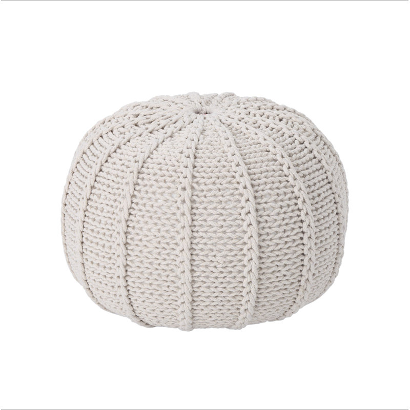 POUF TRICOTÉ