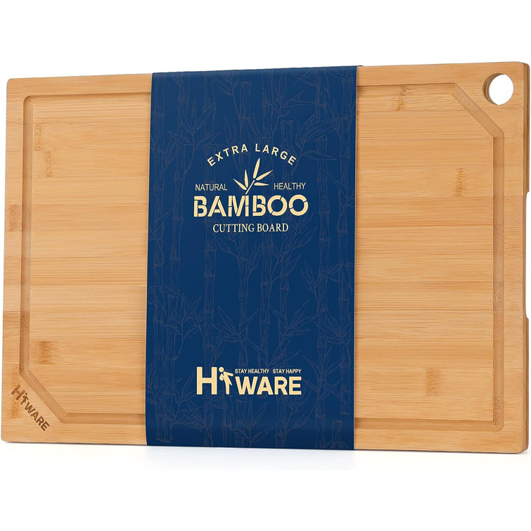 https://assets.wfcdn.com/im/01521525/resize-h755-w755%5Ecompr-r85/2524/252407949/Hiware+Extra+Large+Bamboo+Cutting+Board+For+Kitchen%2C+Heavy+Duty+Wood+Cutting+Boards+With+Juice+Groove%2C+100%25+Organic+Bamboo%2C+Pre+Oiled%2C+18%22+X+12%22.jpg