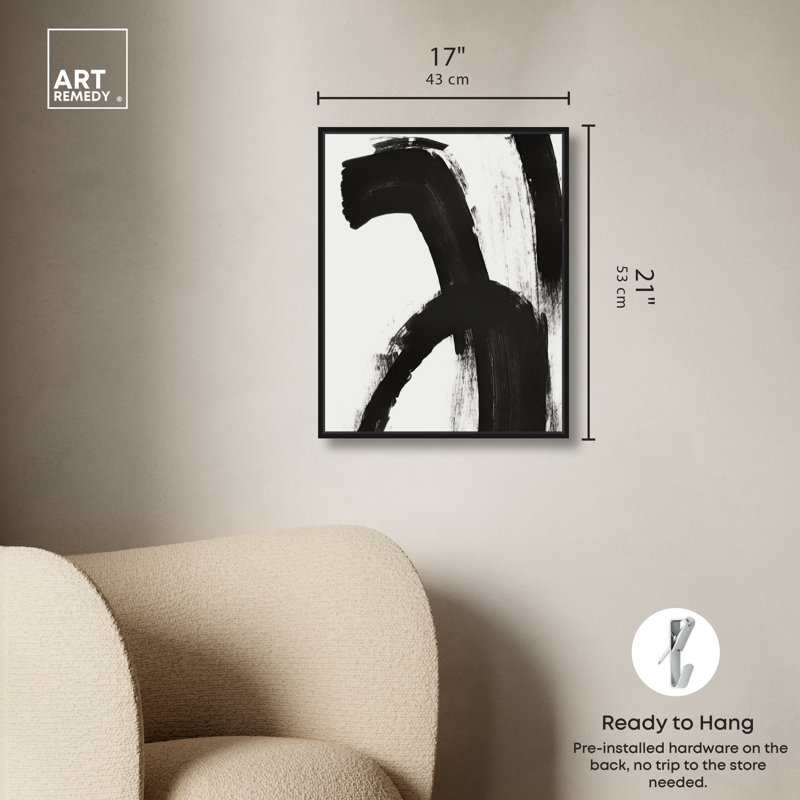 Art mural Hand Art, H 21 po x l 17 po, Cadre noir