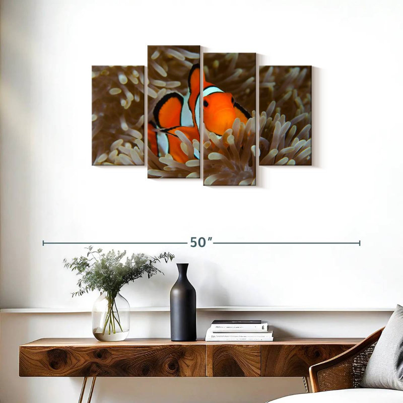 Bramem Wakatobi Anemonefish Pet, H 22 po x l 36 po